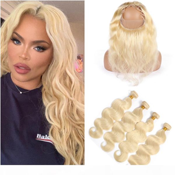 russian blonde human hair weaves 4bundles with 360 frontal lace closure 613 body wave virgin hair extensions with 360 lace frontal 22.5x4x2, Black;brown
russian blonde human hair weaves 4bundles with 360 frontal lace closure 613 body wave virgin hair extensions with 360 lace frontal 22.5x4x2, Black;brown