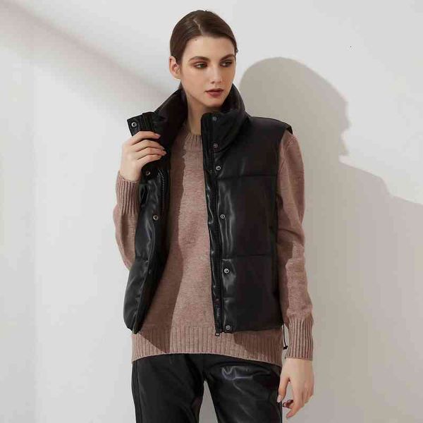 women's vests women new fashion solid warm vest zipper pu sleeveless back lace up coat loose outwear autumn winter ldws, Black;white
women's vests women new fashion solid warm vest zipper pu sleeveless back lace up coat loose outwear autumn winter ldws, Black;white