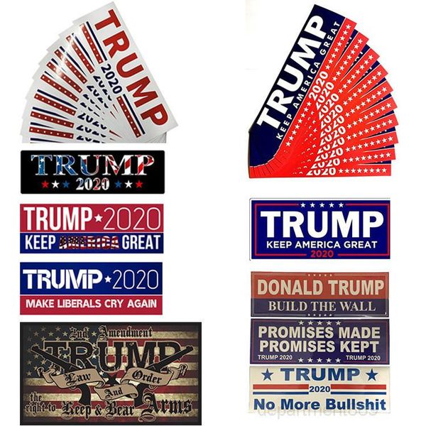 a-10 styles donald trump 2020 stickers 7.6*22.9cm bumper sticker keep make america great decal for car styling vehicle paster dhd217
a-10 styles donald trump 2020 stickers 7.6*22.9cm bumper sticker keep make america great decal for car styling vehicle paster dhd217