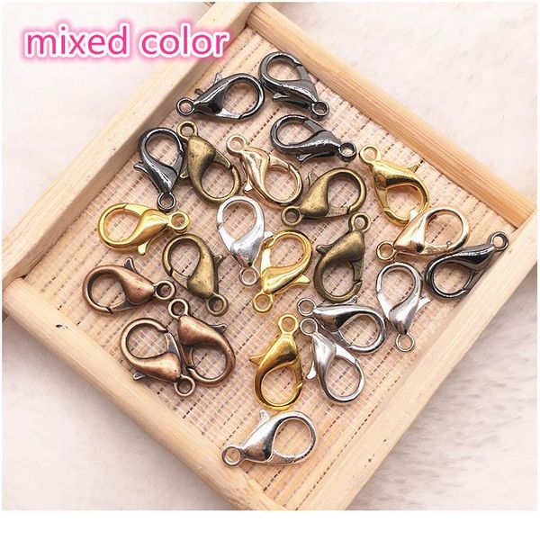 25pcs 14mm metal lobster clasps hooks for jewelry finding kc gold/silver/gun black color connect buckle diy necklace& qyltjc
25pcs 14mm metal lobster clasps hooks for jewelry finding kc gold/silver/gun black color connect buckle diy necklace& qyltjc