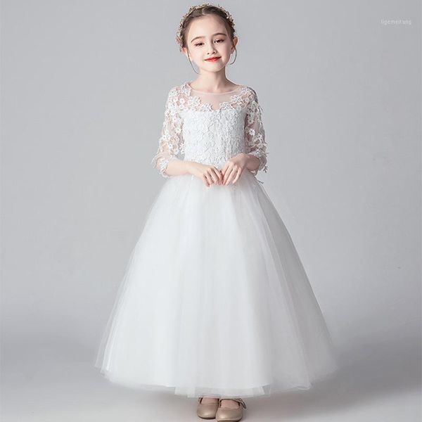 flower girl dresses illusion luxury embroidery floor-length ball gown three quarter lace o-neck kids party princess skirt d3581, Red;yellow
flower girl dresses illusion luxury embroidery floor-length ball gown three quarter lace o-neck kids party princess skirt d3581, Red;yellow