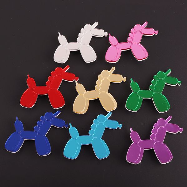 new animal dog brooch for women mirror acrylic 8 colors pocket pins cute jewelry fashion accessories, Gray 
new animal dog brooch for women mirror acrylic 8 colors pocket pins cute jewelry fashion accessories, Gray