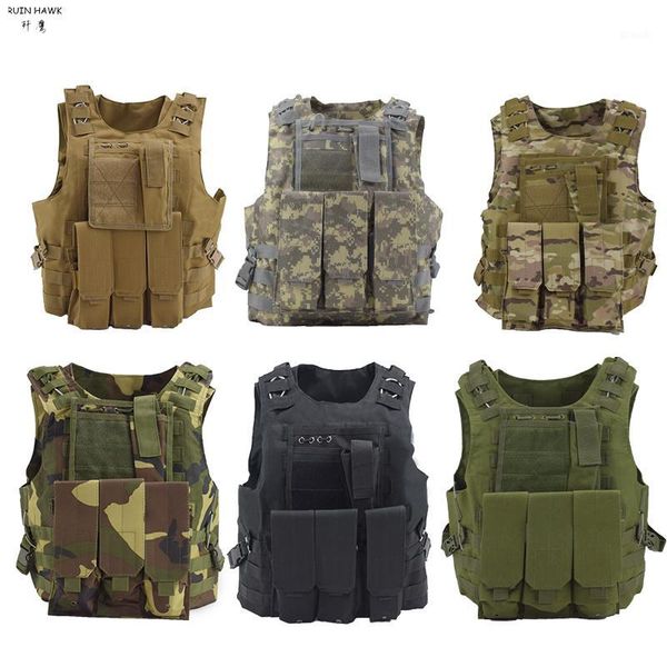 hunting jackets tactical vest combat armor mens army adjustable outdoor cs paintball training protective1, Camo;black
hunting jackets tactical vest combat armor mens army adjustable outdoor cs paintball training protective1, Camo;black