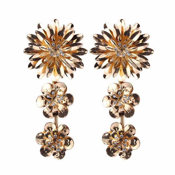 cross-border for europe and the united states new alloy sequins exaggerated large flowers long earrings fashion trend new products, Golden;silver
cross-border for europe and the united states new alloy sequins exaggerated large flowers long earrings fashion trend new products, Golden;silver