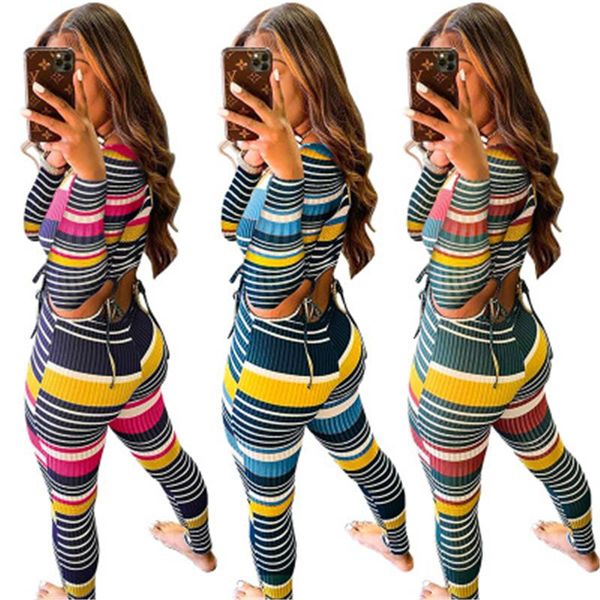 womens color stripe thread suits fashion trend long sleeve round neck short pant tracksuits designer female winter new slim casual sets, Gray
womens color stripe thread suits fashion trend long sleeve round neck short pant tracksuits designer female winter new slim casual sets, Gray