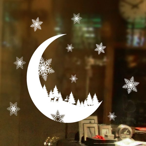 new year window glass christmas santa claus snow decoration for home bedroom wall stickers wallpaper xmas decal navidad#30 q1112
new year window glass christmas santa claus snow decoration for home bedroom wall stickers wallpaper xmas decal navidad#30 q1112
