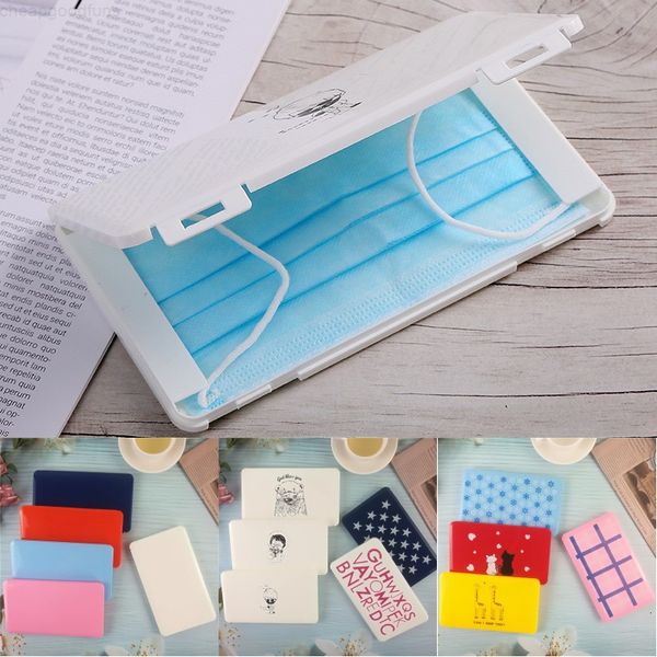 holder disposable mask dustproof cartoon print multicolor protable face storage box anti-pollution masks container
holder disposable mask dustproof cartoon print multicolor protable face storage box anti-pollution masks container