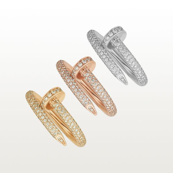 nail ring luxury designer jewelry star diamond rings for women titanium steel alloy gold-plated 2022 fashion accessories never fade not alle, Silver
nail ring luxury designer jewelry star diamond rings for women titanium steel alloy gold-plated 2022 fashion accessories never fade not alle, Silver