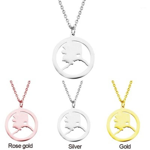 2020 fashion new simple stainless steel map necklace round alaska pendant men and women jewelry1, Silver
2020 fashion new simple stainless steel map necklace round alaska pendant men and women jewelry1, Silver