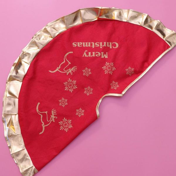 christmas decorations 1pc xmas tree skirt non-woven fabric delicate mat cushion apron for party festival
christmas decorations 1pc xmas tree skirt non-woven fabric delicate mat cushion apron for party festival