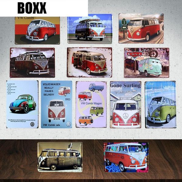 vintage home decor brand car bus combi wagon metal signs painting art poster garage pub bar room tin plate metal plaque
vintage home decor brand car bus combi wagon metal signs painting art poster garage pub bar room tin plate metal plaque