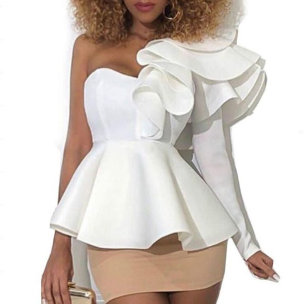 fashion women slash-neck ruffled shirts 3d lotus irregular blouses long-sleeved spring summer off shoulder blusas, White
fashion women slash-neck ruffled shirts 3d lotus irregular blouses long-sleeved spring summer off shoulder blusas, White