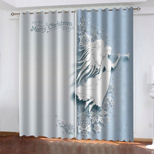 luxury blackout 3d window curtains for living room bedroom white beauty curtains christmas curtain
luxury blackout 3d window curtains for living room bedroom white beauty curtains christmas curtain
