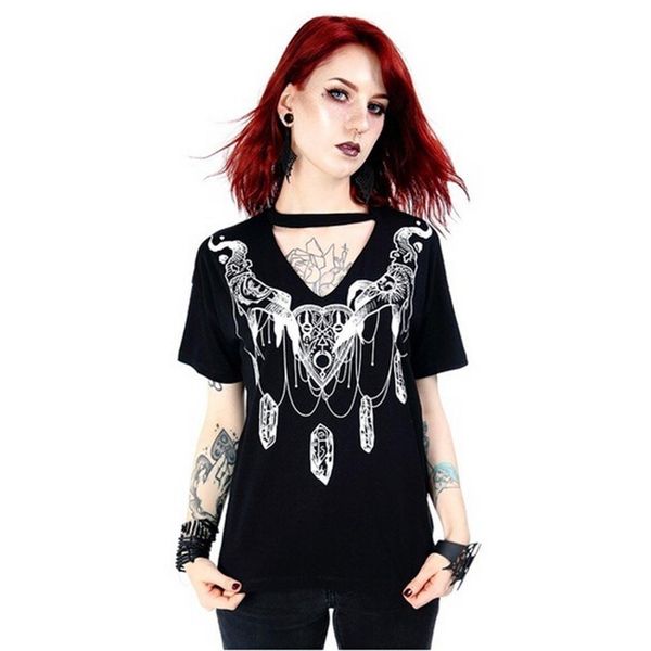 witch t-shirt women gothic punk black girls magic shirt v neck witch style short sleeve ladies tshirt plus size 5xl#g8, White
witch t-shirt women gothic punk black girls magic shirt v neck witch style short sleeve ladies tshirt plus size 5xl#g8, White