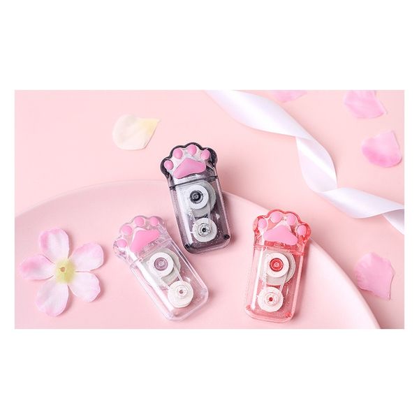 1 lovely kawaii transparent cute cat claw stationery office school supply gift corrector novel correction tape wmtlzh, Black;red 
1 lovely kawaii transparent cute cat claw stationery office school supply gift corrector novel correction tape wmtlzh, Black;red