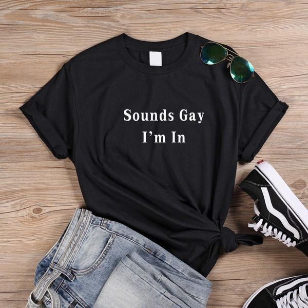 onseme sounds gay i' in lgbt women tshirt cotton harajuku casual funny t shirt for lady yong girl higher quality tee q-871, White
onseme sounds gay i' in lgbt women tshirt cotton harajuku casual funny t shirt for lady yong girl higher quality tee q-871, White