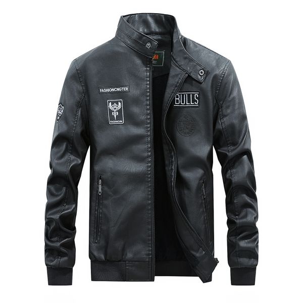 unyielding men's stand collar leather jacket motorcycle racing jacket for man classical hip hop rock style suit plus size coat, Black;brown
unyielding men's stand collar leather jacket motorcycle racing jacket for man classical hip hop rock style suit plus size coat, Black;brown