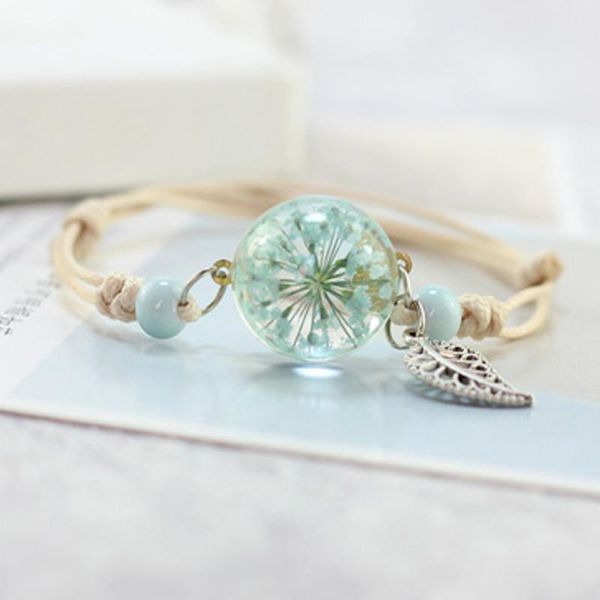 charm bracelets creative real dry flower weave adjustable bangle personality chic special, Golden;silver
charm bracelets creative real dry flower weave adjustable bangle personality chic special, Golden;silver