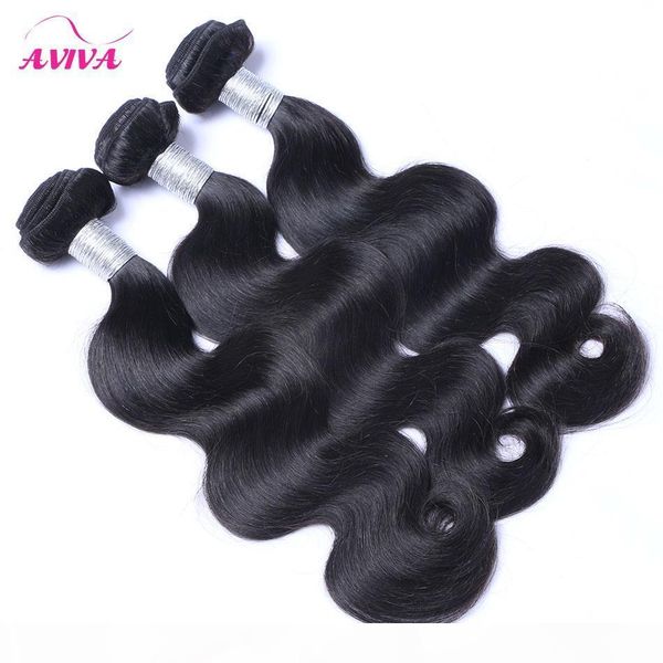 brazilian body wave virgin human hair weave bundles peruvian malaysian indian cambodian remy human hair extensions natural color tangle free, Black
brazilian body wave virgin human hair weave bundles peruvian malaysian indian cambodian remy human hair extensions natural color tangle free, Black