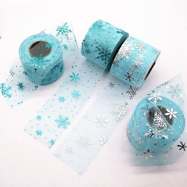 6cm25yards серебряная снежинка блестящая тюль rolls rolls органза день рождения украшения свадебного декора партия поставляет детские душевы 
6cm25yards серебряная снежинка блестящая тюль rolls rolls органза день рождения украшения свадебного декора партия поставляет детские душевы