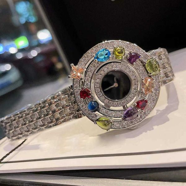 luxurious fashion luxury brand style multi circle inlaid colored crystal shiny women's watch white gold rose steel strap 2022new, Slivery;brown
luxurious fashion luxury brand style multi circle inlaid colored crystal shiny women's watch white gold rose steel strap 2022new, Slivery;brown
