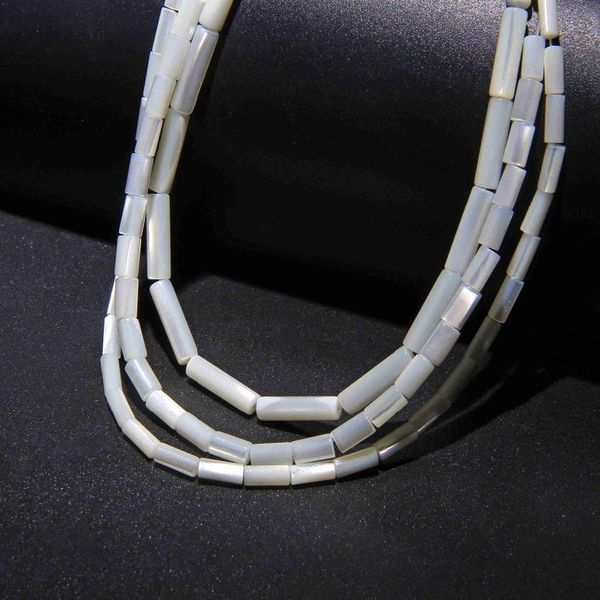 4-14mm white natural mother of pearl shell tube beads loose shiny shell spacer bead for jewelry making necklace crafs str jllhdp, Black
4-14mm white natural mother of pearl shell tube beads loose shiny shell spacer bead for jewelry making necklace crafs str jllhdp, Black