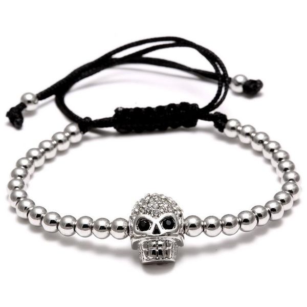 fashion skull bracelet men accessories metal beads skull erkek bileklik set jewelry mens bracelets for women pulseras mujer, Golden;silver
fashion skull bracelet men accessories metal beads skull erkek bileklik set jewelry mens bracelets for women pulseras mujer, Golden;silver