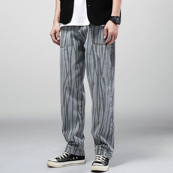men's jeans men casual solid straight pants 2021 mens harajuku streetwear denim male retro stripe cowboy trousers xxl, Blue
men's jeans men casual solid straight pants 2021 mens harajuku streetwear denim male retro stripe cowboy trousers xxl, Blue