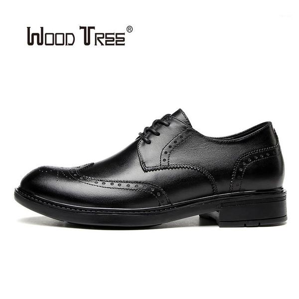 dress shoes woodtree 2021 men's formal wedding leather retro business office flat oxford men1, Black
dress shoes woodtree 2021 men's formal wedding leather retro business office flat oxford men1, Black
