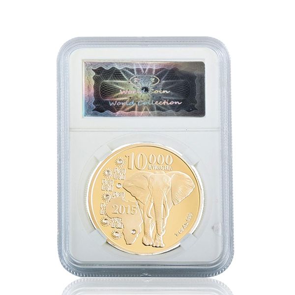 rh rh позолоченная мозаика африканская дикая природа замбия слон памятная монета монета коллекционные монеты для бизнес подарки f wmtrs 
rh rh позолоченная мозаика африканская дикая природа замбия слон памятная монета монета коллекционные монеты для бизнес подарки f wmtrs