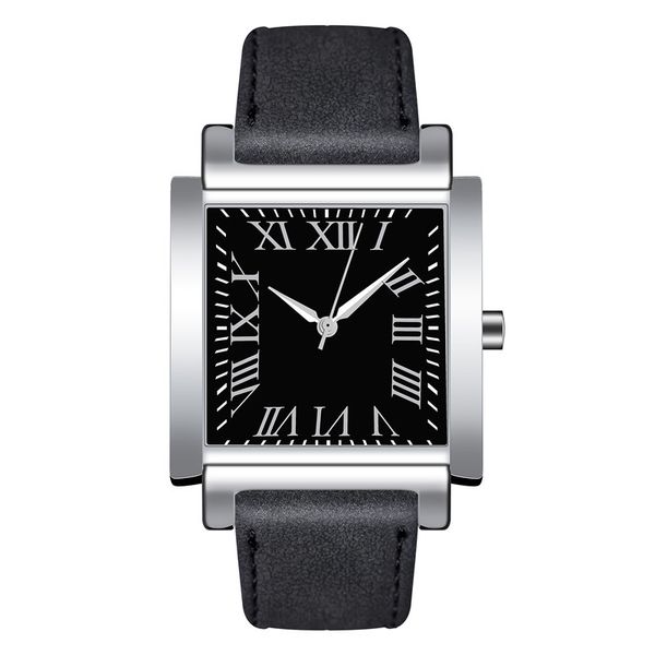 stylish arrival watches time-limited explosion model men's square designers casual leather belt wristwatch classic waterproof outdoor, Slivery;brown
stylish arrival watches time-limited explosion model men's square designers casual leather belt wristwatch classic waterproof outdoor, Slivery;brown