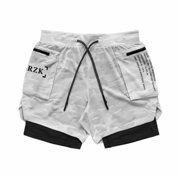 men's shorts 2021 summer double-deck camouflage fitness bodybuilding breathable quick drying short gyms men casual joggers, White;black
men's shorts 2021 summer double-deck camouflage fitness bodybuilding breathable quick drying short gyms men casual joggers, White;black