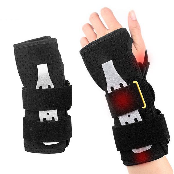 1pc professional wrist support splint arthritis band belt carpal tunnel brace sprain prevention wrist protector for fitness, Black;red
1pc professional wrist support splint arthritis band belt carpal tunnel brace sprain prevention wrist protector for fitness, Black;red
