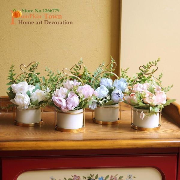 decorative flowers & wreaths 2021 exquisite sweet series peony ceramic flower set,home dining table/dressing table/washroom set decoration1
decorative flowers & wreaths 2021 exquisite sweet series peony ceramic flower set,home dining table/dressing table/washroom set decoration1