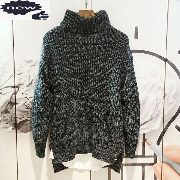 men turtleneck autumn winter mixed color slim warm pullovers gray casual long sleeve knitting sweaters -3xl, White;black
men turtleneck autumn winter mixed color slim warm pullovers gray casual long sleeve knitting sweaters -3xl, White;black