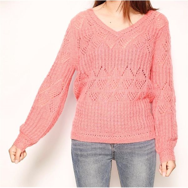 georgia knitted jumper women casual mohair wool puffed sleeve v neck chic sweater autumn winter vintage pullover 201128, White;black
georgia knitted jumper women casual mohair wool puffed sleeve v neck chic sweater autumn winter vintage pullover 201128, White;black