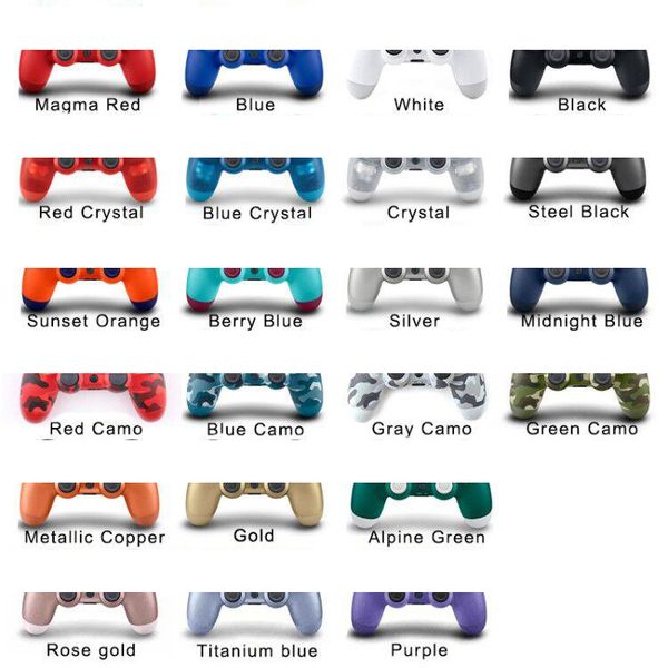 wireless bluetooth ps4 game controllers 22 colors for sony play station 4 games system in retail box controller dhl
wireless bluetooth ps4 game controllers 22 colors for sony play station 4 games system in retail box controller dhl