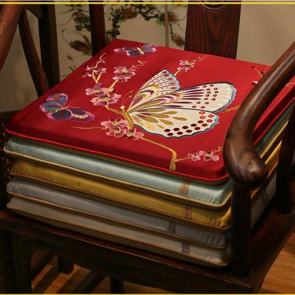fine embroidery butterfly flower birds chair pad seat cushion office home decor chinese silk satin non-slip armchair dining chair seat mat
fine embroidery butterfly flower birds chair pad seat cushion office home decor chinese silk satin non-slip armchair dining chair seat mat