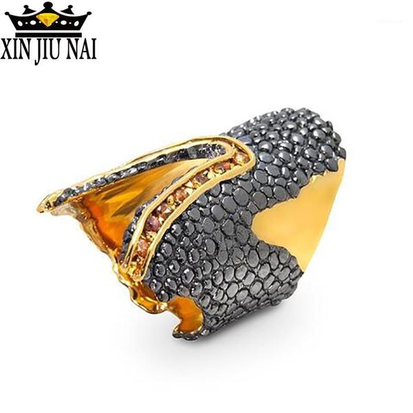 dark forest dead branches creative three-dimensional geometric ring female black zircon retro men and women ring gift1, Golden;silver
dark forest dead branches creative three-dimensional geometric ring female black zircon retro men and women ring gift1, Golden;silver