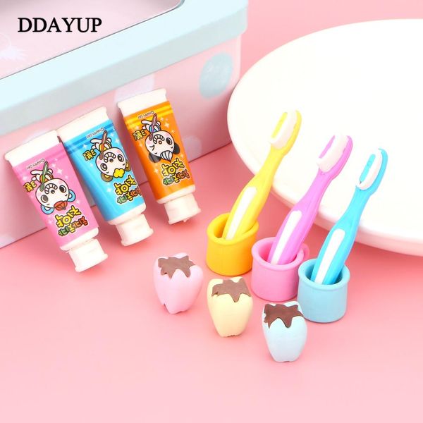 4pcs set creative toothpaste tooth brush cup eraser for kids gift cleaner material stationery school supplies h wmtmgy
4pcs set creative toothpaste tooth brush cup eraser for kids gift cleaner material stationery school supplies h wmtmgy