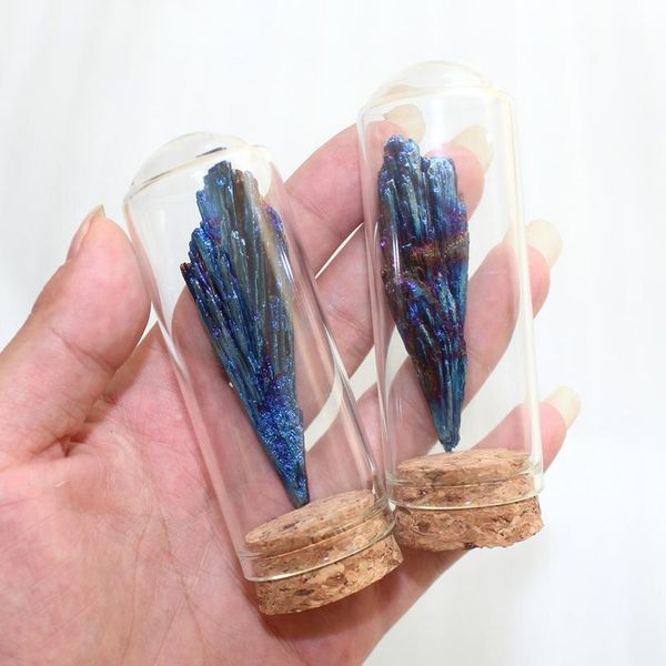 runyangshi 1pc natural crystal tourmaline electroplating blue peacock tail feather decorative landscape bottle runyan qylmds, Black
runyangshi 1pc natural crystal tourmaline electroplating blue peacock tail feather decorative landscape bottle runyan qylmds, Black