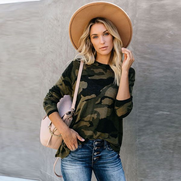women leopard knit t shirt zipper split long sleeve crew neck loose tees ladies autumn top, White
women leopard knit t shirt zipper split long sleeve crew neck loose tees ladies autumn top, White