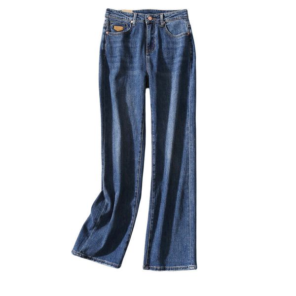 k11 2020 autumn new fashion blue trend versatile button waist cotton elastic straight jeans wide leg pants women
k11 2020 autumn new fashion blue trend versatile button waist cotton elastic straight jeans wide leg pants women