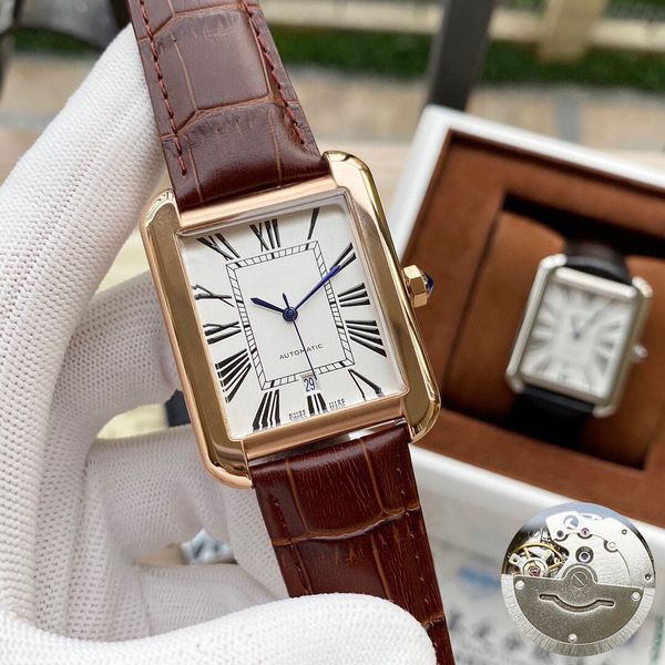 2020 classic tank men watches joker leather wristwatches 316l stainless steel square mens watch d3024
2020 classic tank men watches joker leather wristwatches 316l stainless steel square mens watch d3024