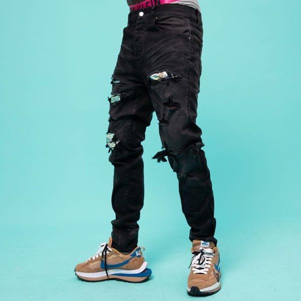 wb11650 fashion men's pants 2020 runway european design party style men's clothing, Blue
wb11650 fashion men's pants 2020 runway european design party style men's clothing, Blue