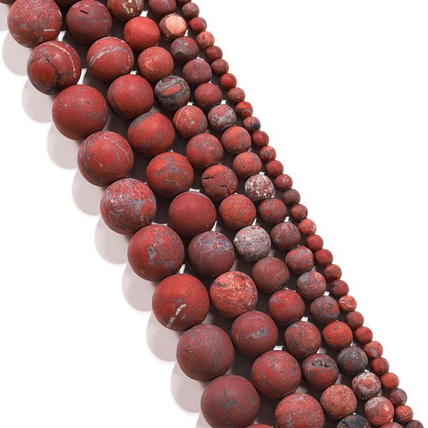 1strand lot natural stone dull polish matte red brecciated jaspers bead round gem loose spacer beads for jewelry making supplies h bbypzf
1strand lot natural stone dull polish matte red brecciated jaspers bead round gem loose spacer beads for jewelry making supplies h bbypzf
