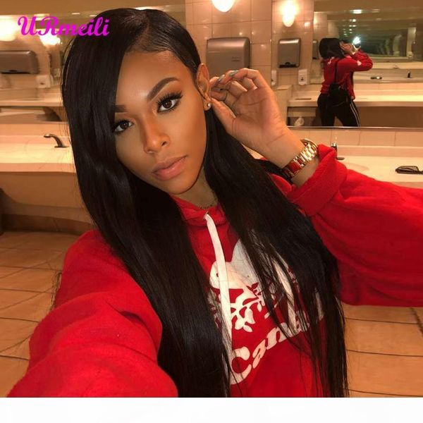 straight human hair lace front wigs with baby hair brazilian virgin remy straight hair lace front wigs for black women 150% density wig, Black;brown
straight human hair lace front wigs with baby hair brazilian virgin remy straight hair lace front wigs for black women 150% density wig, Black;brown