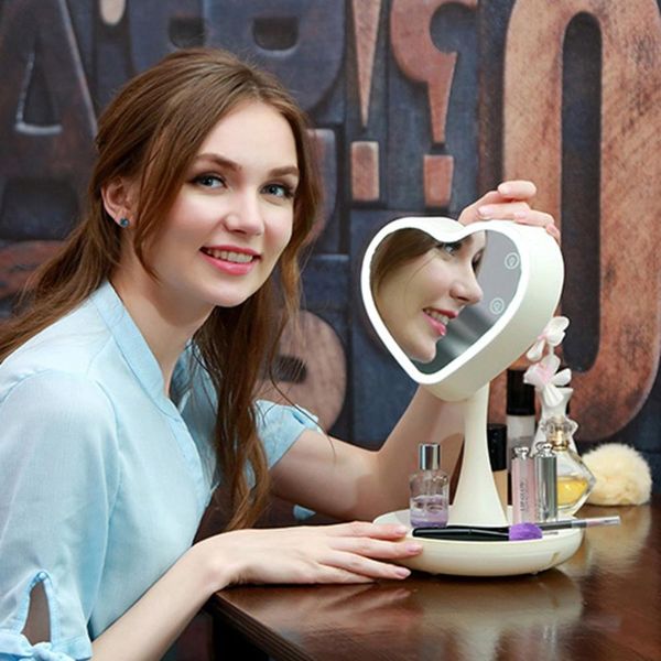 makeup face care devices mirror with led light natural white daylight touch screen vanity flexible detachable storage usb cosmetics mirror
makeup face care devices mirror with led light natural white daylight touch screen vanity flexible detachable storage usb cosmetics mirror