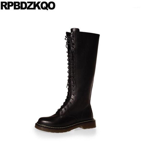 warm shoes brand women winter boots genuine leather luxury black lace up equestrian flat riding round toe tall knee high long1
warm shoes brand women winter boots genuine leather luxury black lace up equestrian flat riding round toe tall knee high long1
