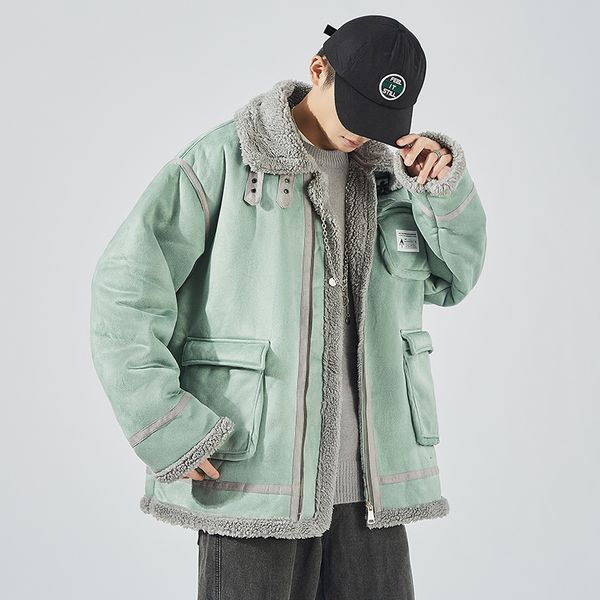 2021 new jacket green men's winter thick warm fleece velvet coat for sportwear hoodies khxq, Black
2021 new jacket green men's winter thick warm fleece velvet coat for sportwear hoodies khxq, Black